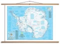 Antarktyda - mapa fizyczna