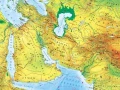 Azja - mapa fizyczna