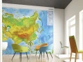 Azja - mapa fizyczna