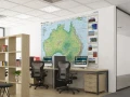 Australia - mapa fizyczna
