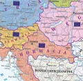 Unia Europejska - mapa ścienna polityczna - różne wymiary