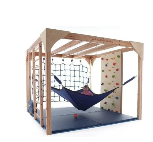 Zestaw trampolin (elastyczna i zwykła) + 4 bungee do ćwiczen SI