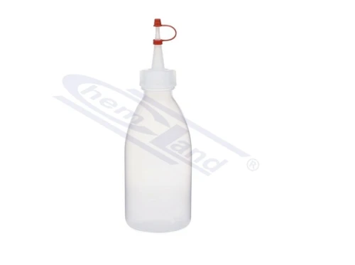 Kroplomierz PE-LD 1000ml GL 28 czerwoną nasadką