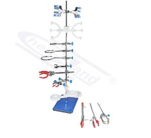 Statyw laboratoryjny z wyposażeniem 250 x 160 mm - wersja Profesjonalna