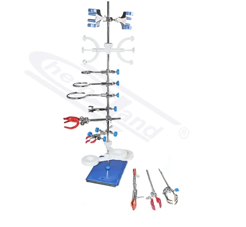 Statyw laboratoryjny z wyposażeniem 250 x 160 mm - wersja Profesjonalna