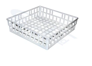 Kosz - taca z polipropylenu PP 400x400x100mm
