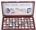 Zestaw - Skały i minerały - zestaw 50 sztuk