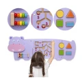 Tablica manipulacyjna - hipopotam
