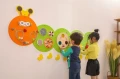 Drewniana Tablica Gąsienica Certyfikat FSC Montessori