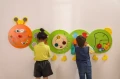Drewniana Tablica Gąsienica Certyfikat FSC Montessori