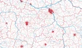 Mapa konturowa Polski
