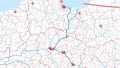 Mapa konturowa Polski