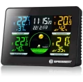 Bezprzewodowa stacja pomiaru temperatury i wilgotności THERMO HYGRO QUADRO NLX czarna
