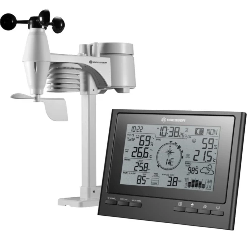 Bezprzewodowe centrum pogodowe BRESSER ClimateScout RC 7-w-1