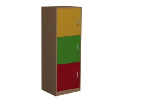 Szafa przedszkolna z 3 szafkami PRIMO 208