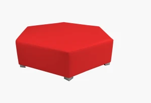 Siedzisko z pianki sześciobok FUN różne kolory