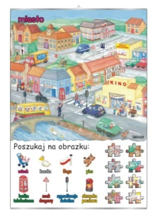Poszukaj na obrazku – miasto