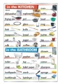In the kitchen, in the bathroom - plansza edukacyjna