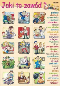 Jaki to zawód? - plansza edukacyjna