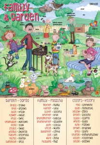 Family & garden - plansza edukacyjna