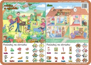 Poszukaj na obrazku - podkładka edukacyjna