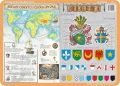Wielkie odkrycia geograficzne, heraldyka, historia pisma i kalendarza - podkładka edukacyjna 