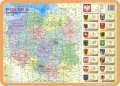 MAPA POLSKI - podkładka edukacyjna