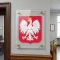 Godło Polski z plexi 5 mm – elegancka tablica ścienna z nadrukiem UV 20 x 30 cm