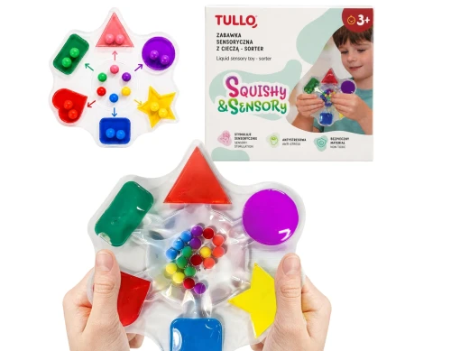 Gniotek sensoryczny squishy sorter - dla dzieci