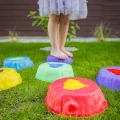 WOOPIE Kamienie Balansujące Świecące Sensoryczne Trening Równowagi 6 szt