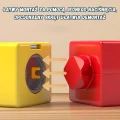 WOOPIE Magiczna Kolejka Kostkowa Klocki Konstrukcyjne Tor Antygrawitacyjny Magnetyczny 18el..