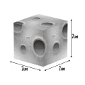 WOOPIE Magnetyczne Kostki Konstrukcyjne Kosmos 74 el.