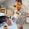 WOOPIE Zestaw Narzędzi Małego Majsterkowicza z Wkrętarką w Walizce 39el.