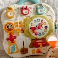 WOOPIE Tablica Montessori Manipulacyjna Sensoryczna Interaktywna dla Malucha