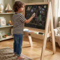CLASSIC WORLD EDU Drewniana Tablica Kredowa Edukacyjna