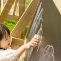 CLASSIC WORLD EDU Drewniana Tablica Kredowa Edukacyjna