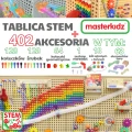 MASTERKIDZ Wolnostojąca Tablica Naukowa Kreatywna STEM 125 x 86 + Zestaw Akcesoriów