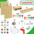 MASTERKIDZ Panele Montażowe STEM 2x 120x80 cm + Akcesoria Zestaw XXL