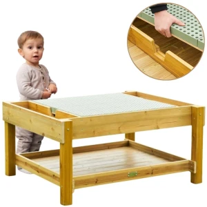 MASTERKIDZ Drewniany Stół Edukacyjny 1200L STEM Outdoor