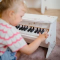 CLASSIC WORLD Drewniane Pianino dla Dzieci + Książeczka do Nauki