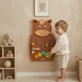 VIGA Drewniana Tablica Manipulacyjna Konik Certyfikat FSC Montessori