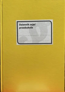 (NA SEMESTR ) Dziennik Zajęć Przedszkola MEN Ia żółty