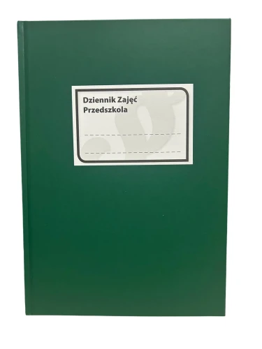 Dziennik Zajęć Przedszkola MEiN-I (całoroczny, godzinowy) Zielony