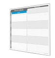 Plan lekcji dla 14 klas i 25 nauczycieli 82x92cm magnetyczny suchościeralny