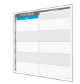 Plan lekcji dla 16 klas i 30 nauczycieli 95x92cm magnetyczny suchościeralany