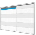 Plan lekcji dla 30 klas i 40 nauczycieli 144x92cm magnetyczny suchościeralny