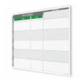 Plan lekcji T3 dla 30 klas, 30 sal i 45 nauczycieli 197x92cm, magnetyczny suchościeralny