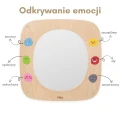 VIGA Drewniana Tablica z Lustrem i Emotkami