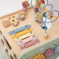 VIGA PolarB Drewniany Chodzik Pchacz Edukacyjny Sorter Ksylofon Kostka 12m