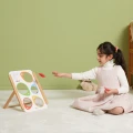 VIGA Drewniana Gra Zręcznościowa Rzut do Celu Ogród Montessori Edukacyjna FSC